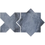 TS1007315 BLUE 6'' MATTE PORCELAIN MOSAIC