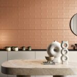 TS957567 ORANGE 12X24 3D CERAMIC WALL TILE - Image 2