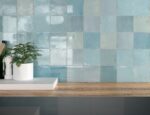 MESTIZAJE ZELLIGE AQUA 5X5 CERAMIC TILE - Image 2